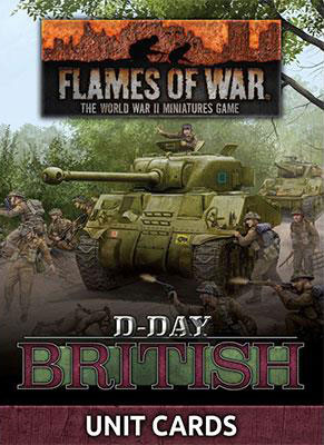 D-Day: British Unit Cards