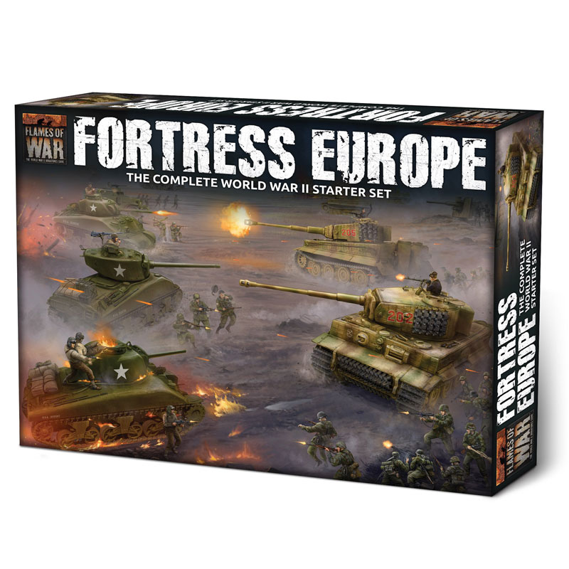 Flames of War Fortress Europe The Complete World War II Starter Set