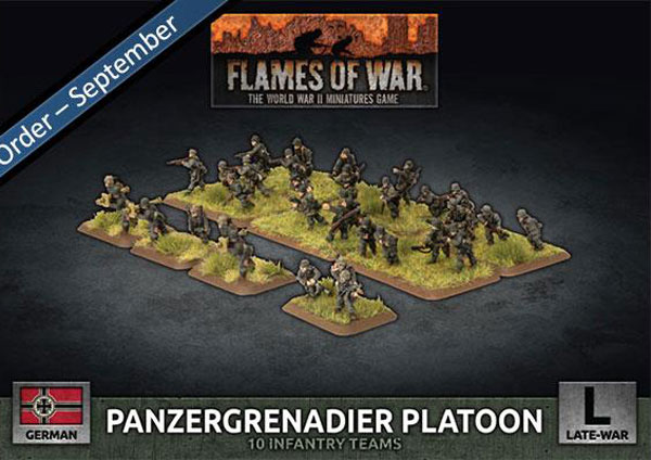 Panzergrenadier Platoon (Plastic)