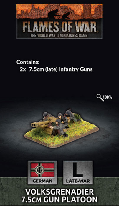 Volksgrenadier 7.5cm Gun Platoon