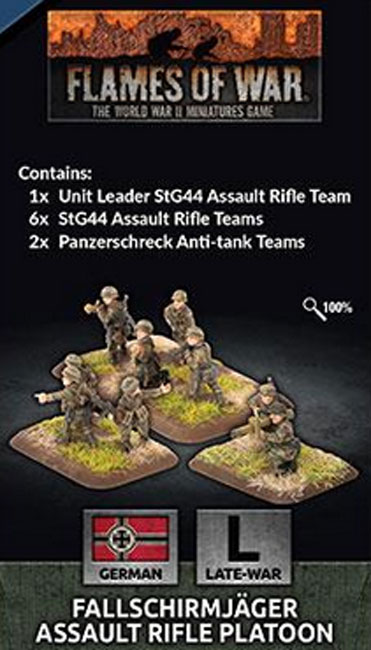 Fallschirmjager Assault Rifle Platoon