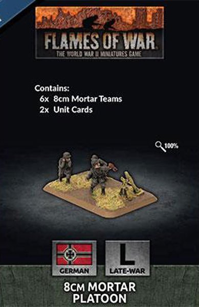 Flames of War United States Mortar Platoon FOW US785 