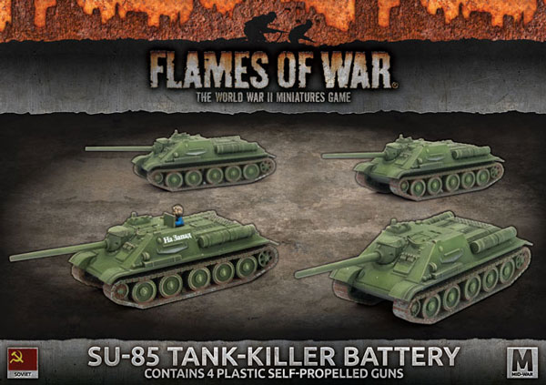 SU-85 Tank-killer Battery