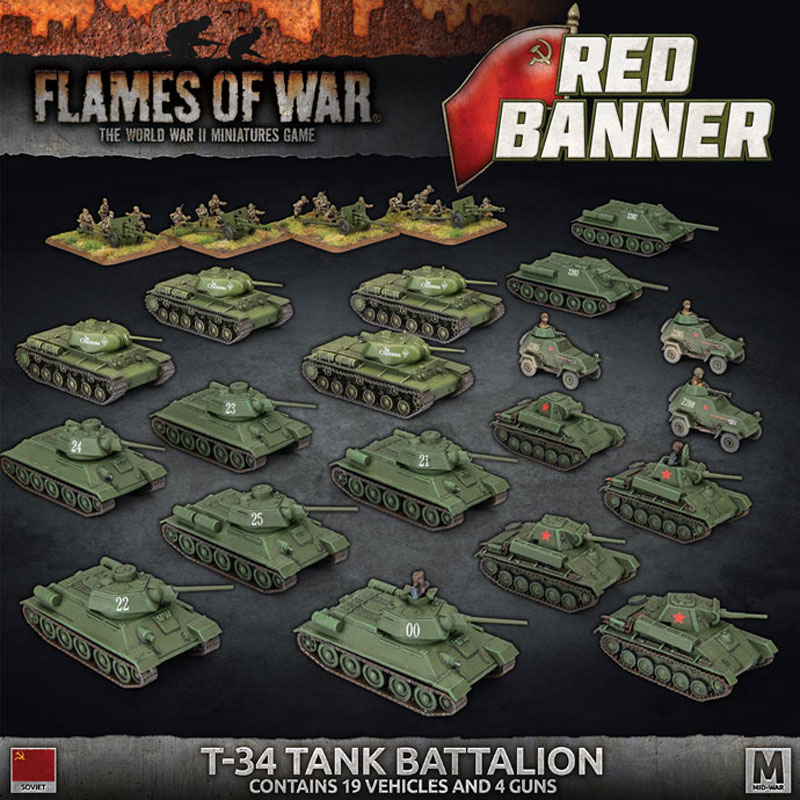 Red Banner T-34 Tank Battalion