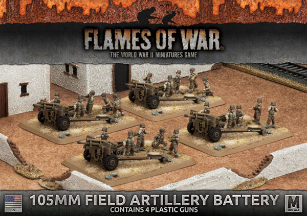 105mm Field Artillery Battery (Plastic)