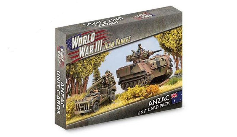 World War III: ANZAC Unit Cards