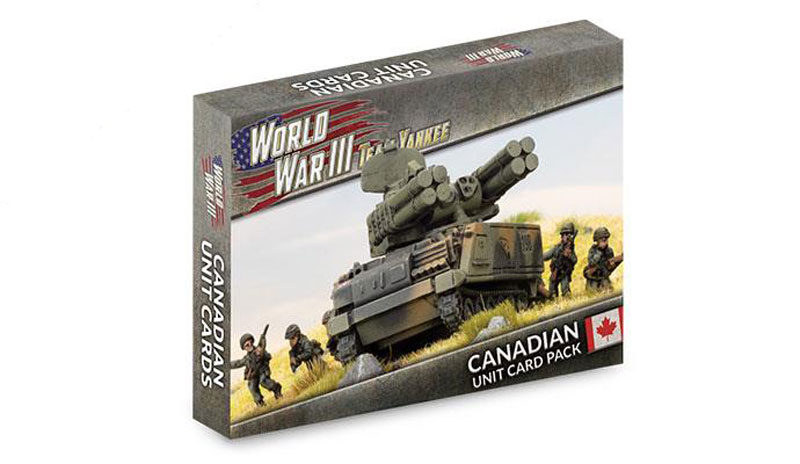 World War III: Canadian Unit Cards