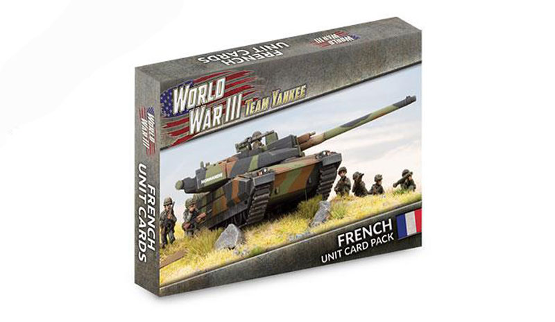 French Unit Card Pack