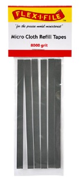 Flex-I-File 8000 Grit Micro Refill Tapes (6) for FLX-123 & FLX-700