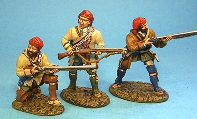 BATTLE ON THE MONONGAHELA 1755 - FRENCH SKIRMISHING #FM-03 - 1 AVAILABLE OOP
