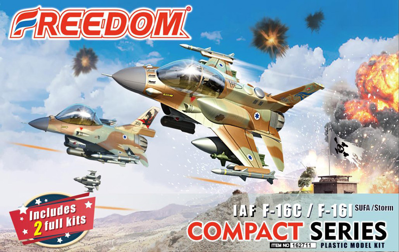 Compact Series - IAF F-16C / F-16I Sufa [2 kits]