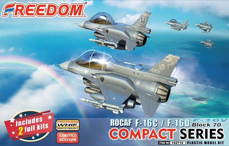 Compact Series - ROCAF F-16C / F-16D Block 70 Falcon [2 kits]