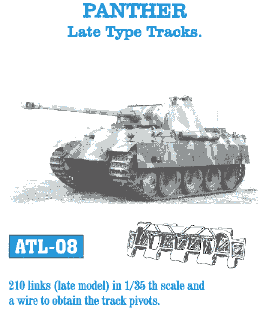 Panther Late Track Set (210 Links)