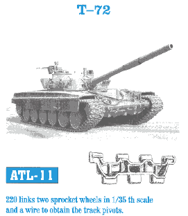 T72 Track Set (220 Links)