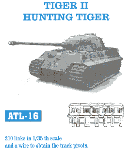 Tiger II Hunting Tiger Track Set (210 Links)