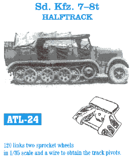 SdKfz 7 8-Ton Track Set (120 Links)