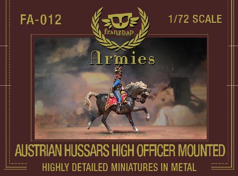 Austrian Hussar High Officer Mounted