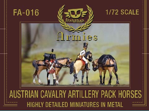 Austrian Cavalry Artillery Pack Horses