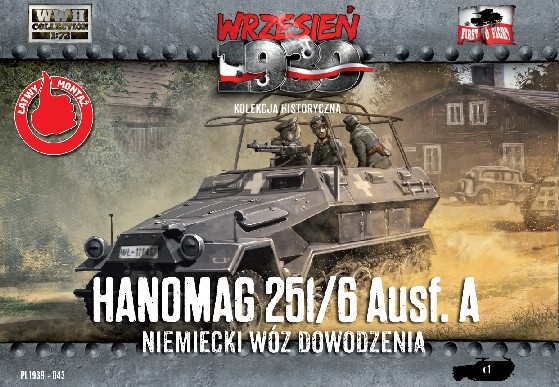 WWII Hanomag 251/6 Ausf A Halftrack