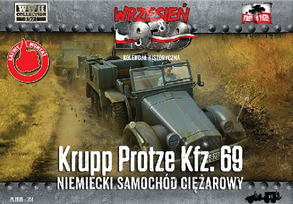 WWII Krupp Protze Kfz 69 Army Truck