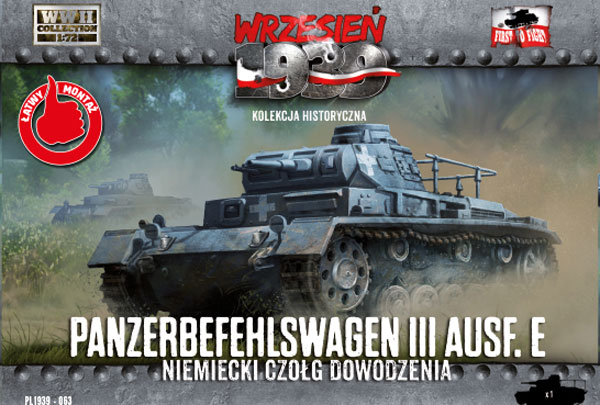 WWII German Panzerbefehlswagen III Ausf.E Command Tank