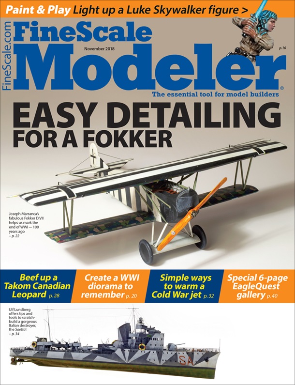 Fine Scale Modeler Magazine - November 2018