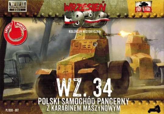 WWII WZ34 Polish Armored Car