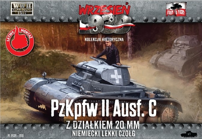 WWII PzKpfw II Ausf C German Light Tank