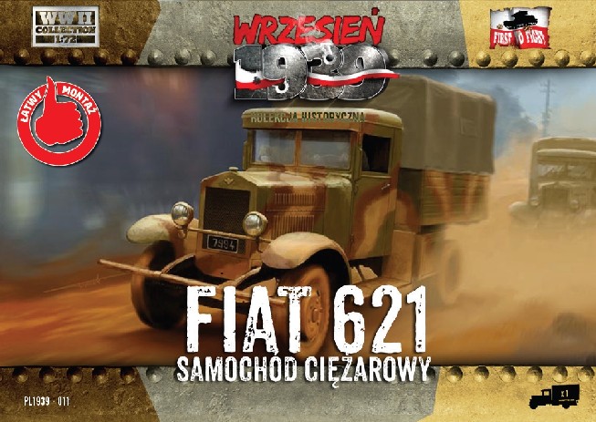WWII Polish Fiat 621L Truck