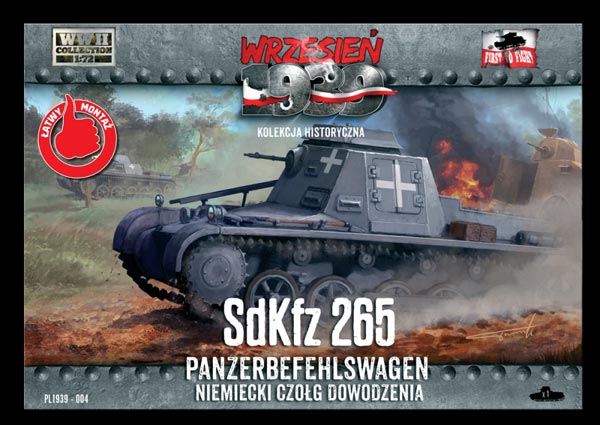 WWII SdKfz 265 Panzerbefehlswagen German Command Tank