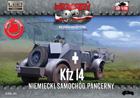 WWII Kfz14 German Armored Radio Car
