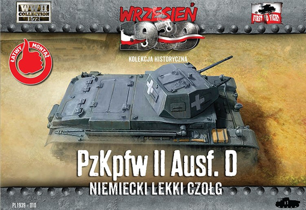 WWII PzKpfw II Ausf D German Light Tank