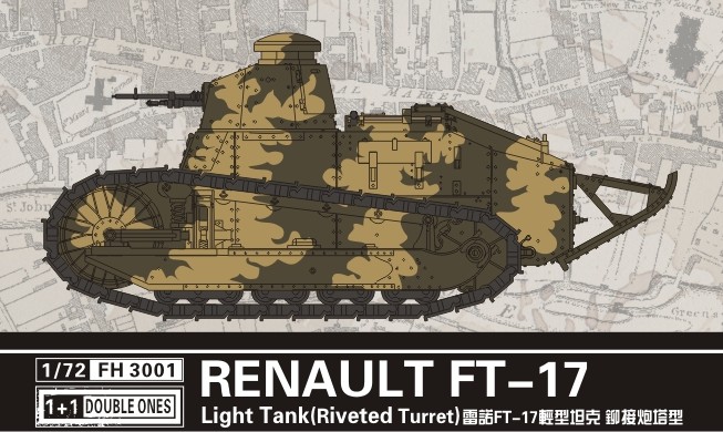 Renault FT17 Light Tank w/Riveted Turret