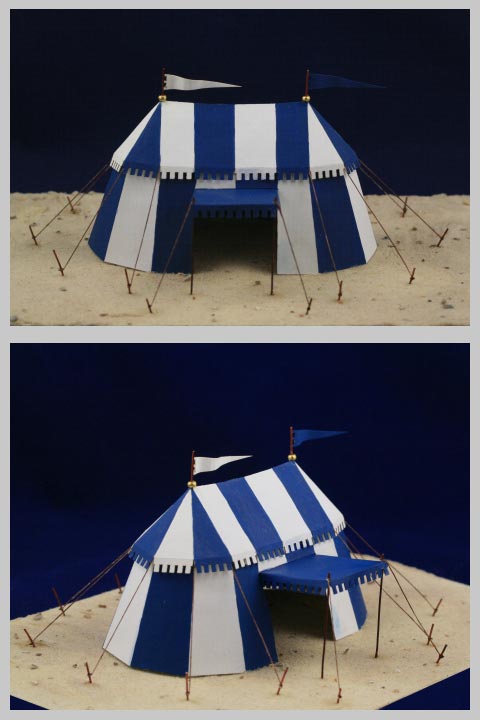 Medieval Tents Round Oblong - ONLY 1 AVAILABLE