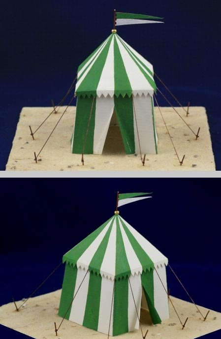 Medieval Tents Square - ONLY 1 AVAILABLE