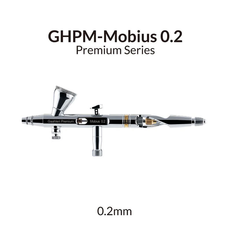 Gaahleri Premium Series GHPM-Mobius 0.2mm Airbrush
