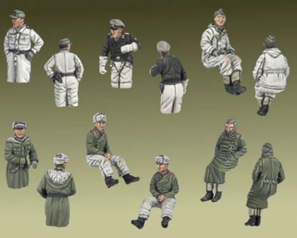 Deutsche Panzer Besatzung Winter Set 1