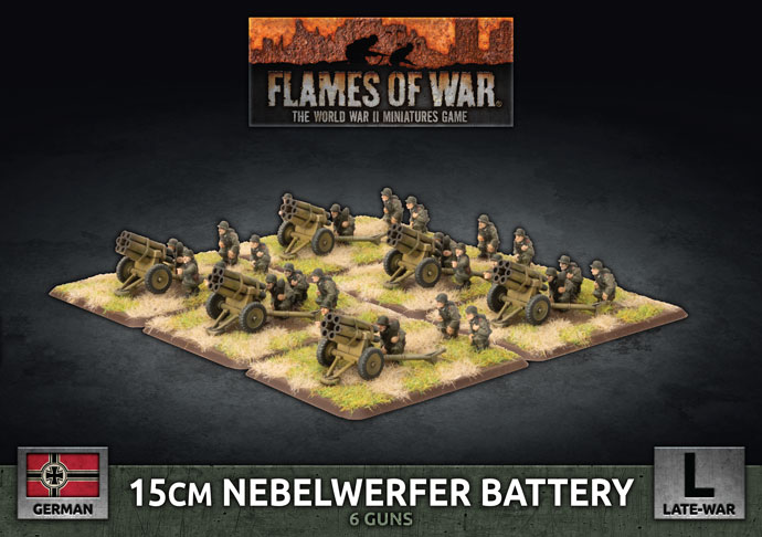 15cm Nebelwerfer Battery (Plastic)