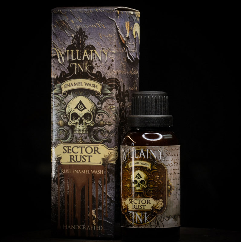 Grimdark Compendium Villainy Ink Sector Rust – Enamel Wash