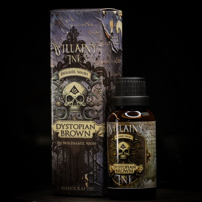 Grimdark Compendium Villainy Ink Dystopian Brown – Enamel Wash