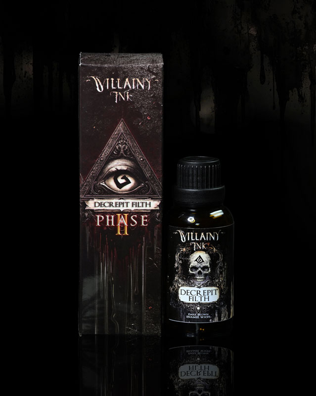 Grimdark Compendium Villainy Ink Decrepit Filth - Enamel Wash