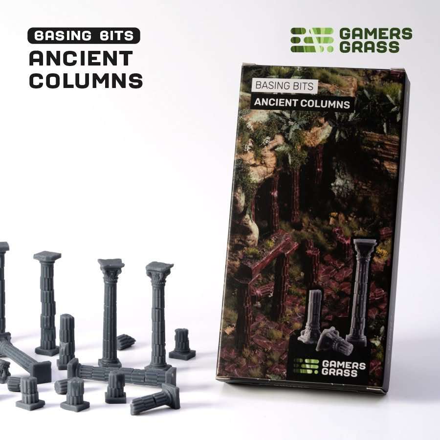 Gamers Grass Basing Bits Ancient Columns