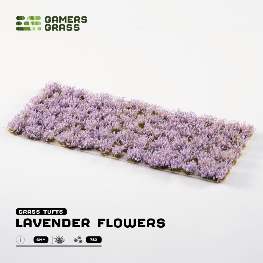 Gamers Grass Lavender Flowers