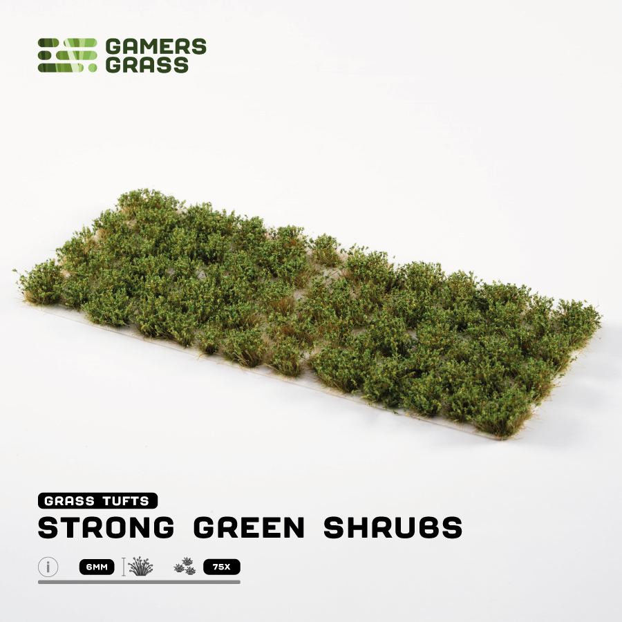 Gamers Grass Strong Green Shrubs