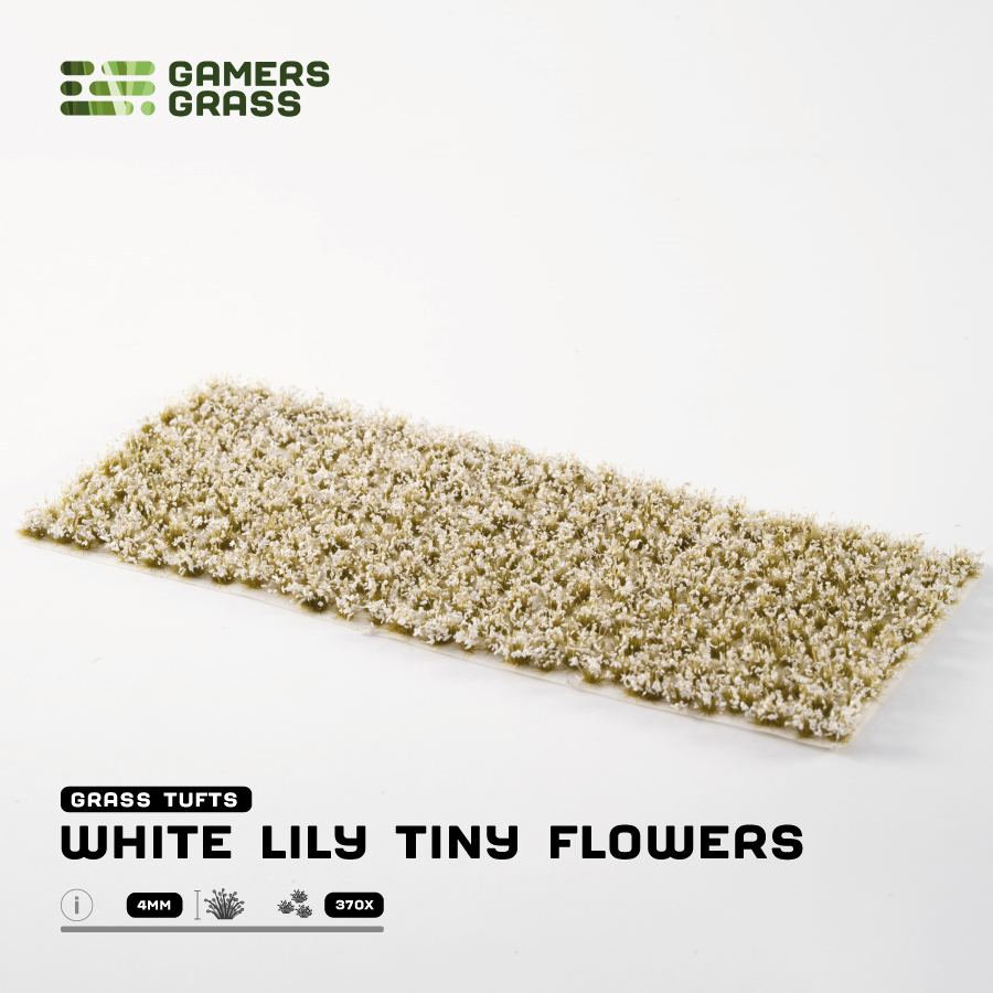 Gamers Grass White Lily Tiny Flowers