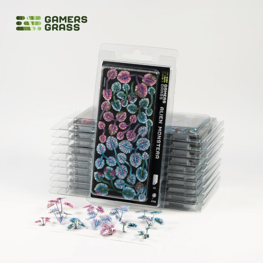 Gamers Grass Laser Plants - Alien Monstera