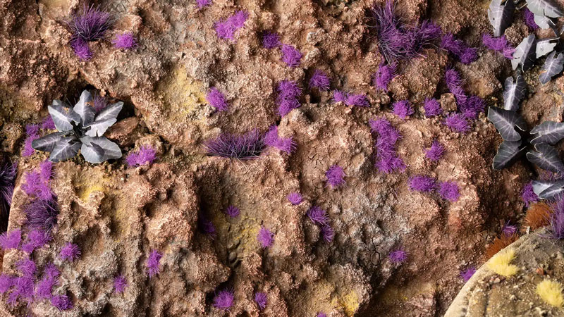 Gamers Grass Tiny Tufts - Alien Purple