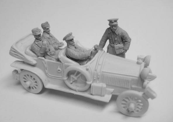 WWI Emperor Karl I. Visiting His Troops
