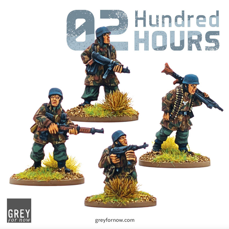 Grey for Now 02 Hundred Hours Fallshirmjager Reinforcements