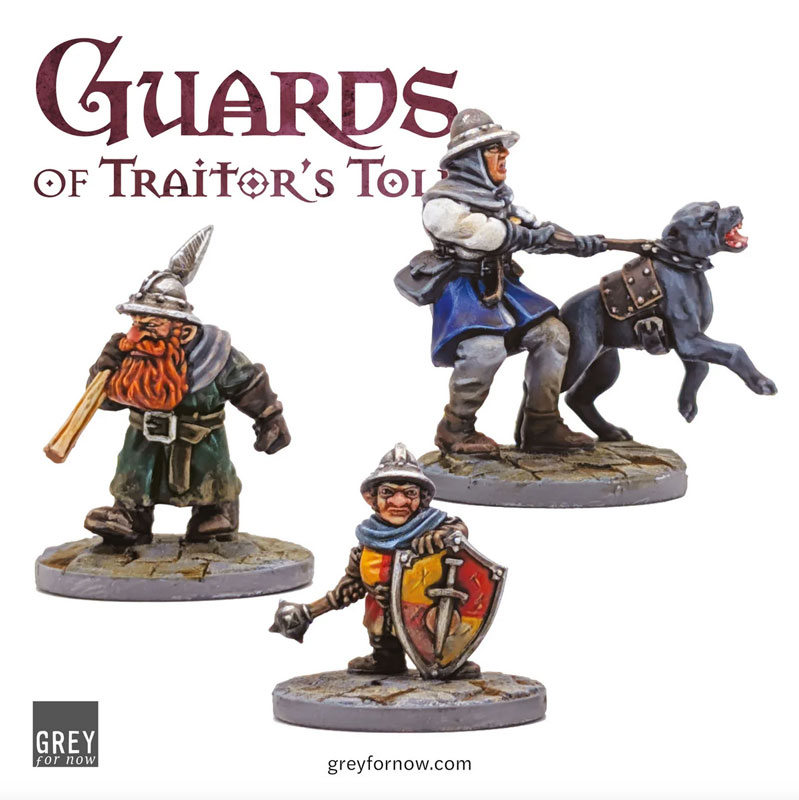 Grey For Now Guards of Traitors Toll New Recruits